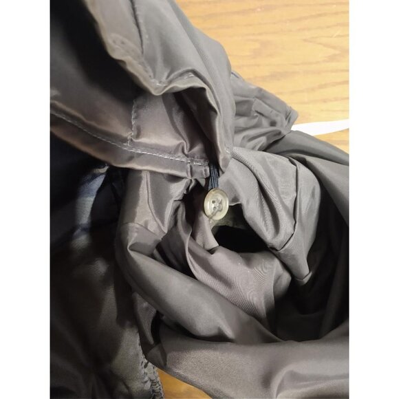 Aberdeen Collection Mens Suede Bomber Jacket Size L Zipper Pockets Brown - Picture 7 of 15